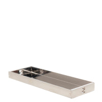 Repose crayons rectangulaire minimaliste - Argent
