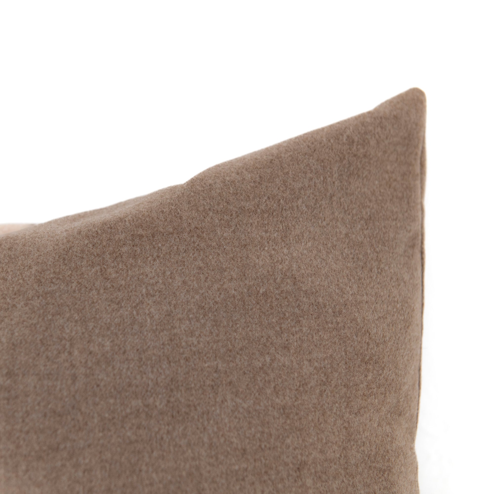 Coussin en laine - Marron