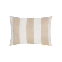 Coussin lombaire à rayures - Écru
