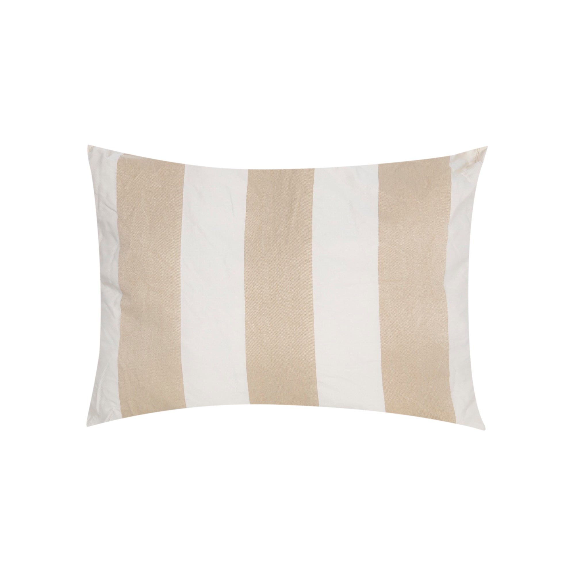 Coussin lombaire à rayures - Écru