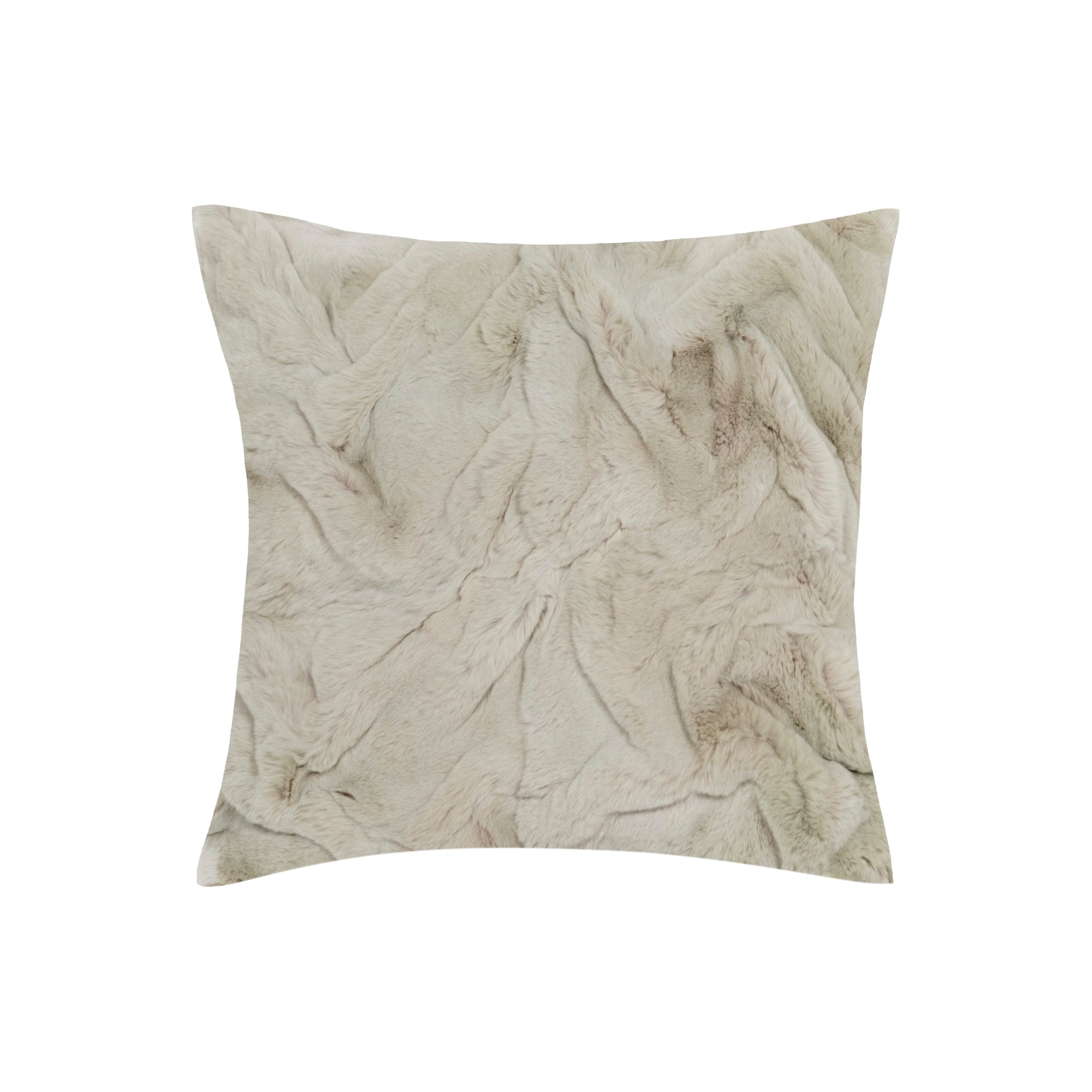 Coussin à motifs en relief - Gris Clair