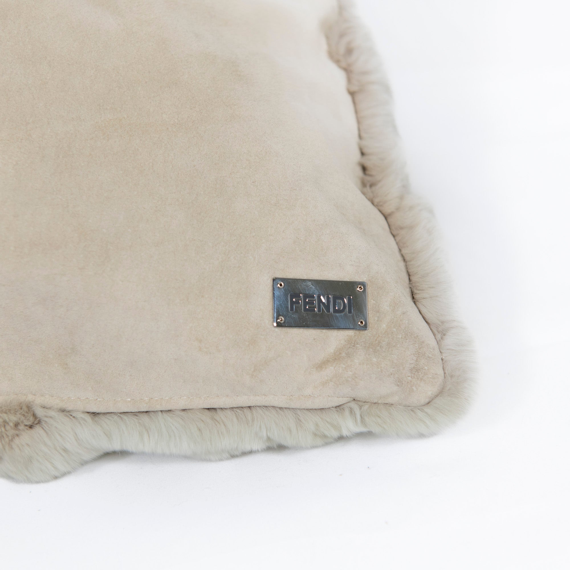 Coussin à motifs en relief - Gris Clair