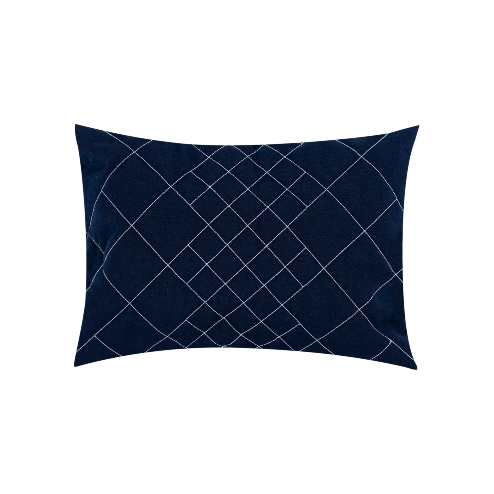 Coussin à motif losanges - Bleu Marine