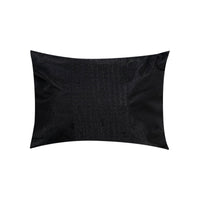 Coussin rectangulaire à motif - Noir