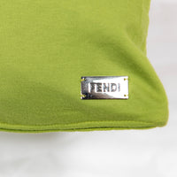 Coussin décoratif rectangulaire matelassé - Vert Clair