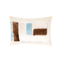 Coussin rectangulaire patchwork - Multicolore