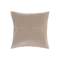 Coussin à motif grille - Beige