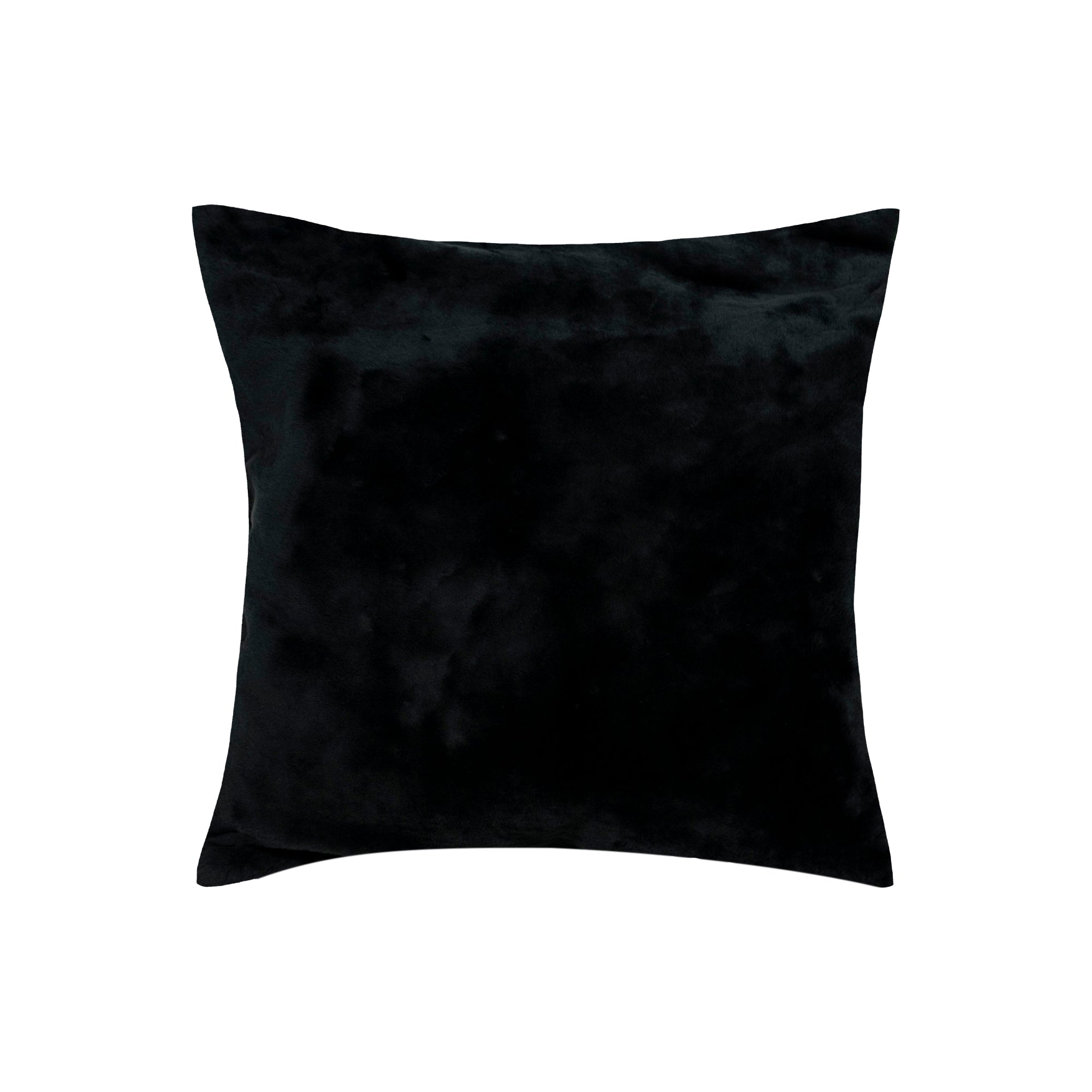 Coussin décoratif en velours - Noir