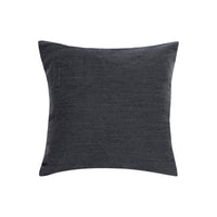 Coussin en laine mélangée géométriques - Gris Foncé