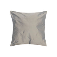 Coussin en soie froissée - Gris Clair