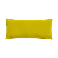 Coussin décoratif à texture visible - Jaune Vif