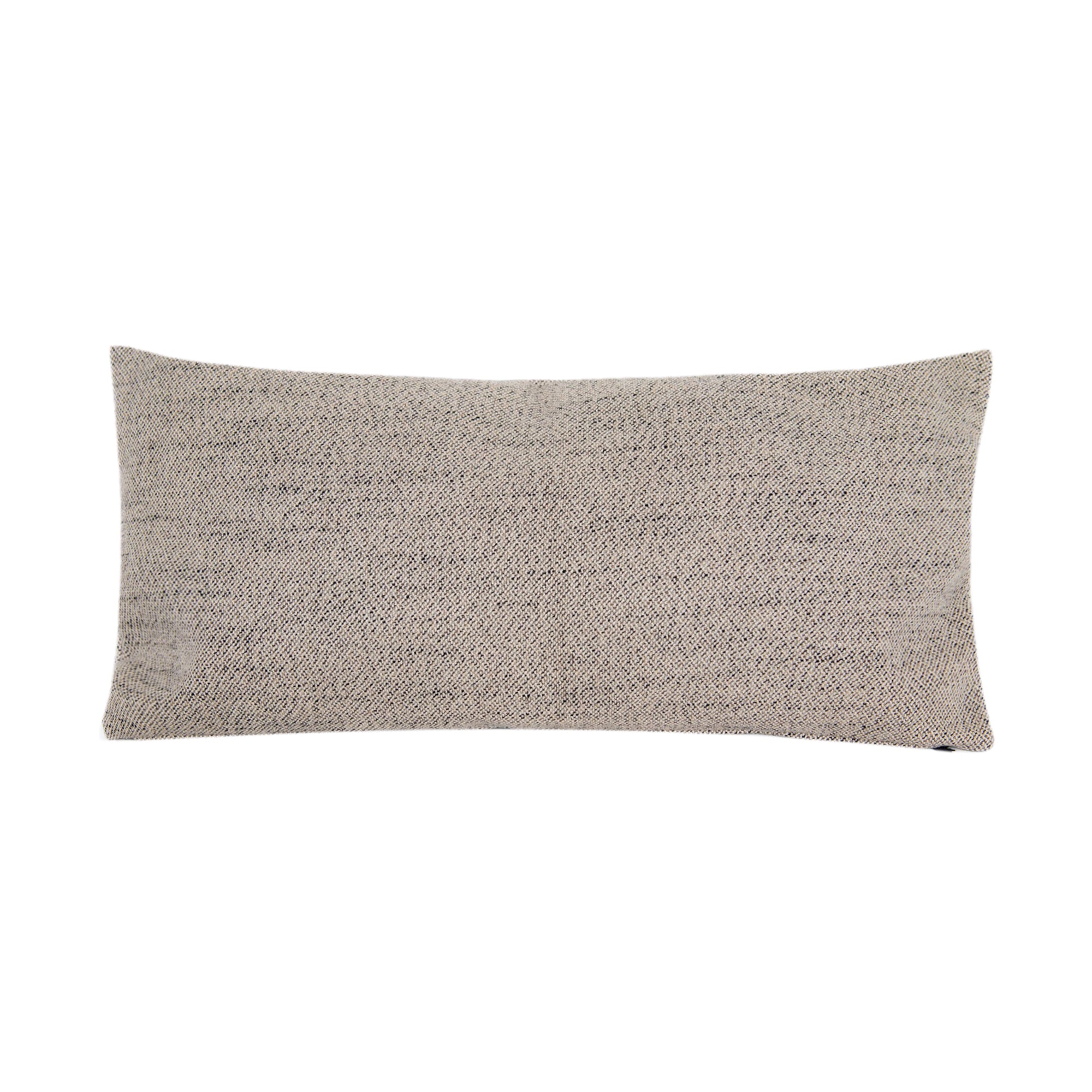 Coussin lombaire en coton texturé - Beige