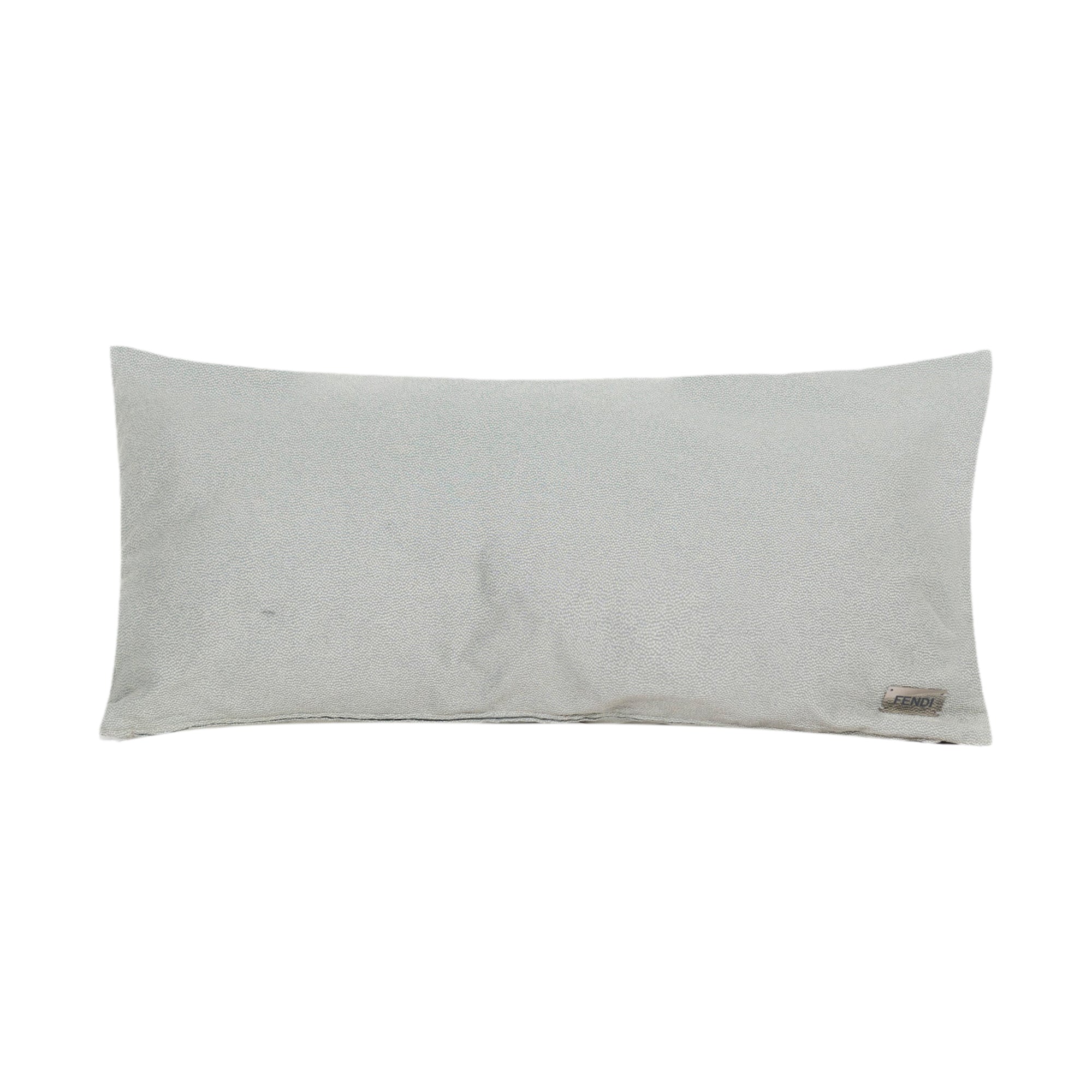 Coussin en coton à pois - Bleu Pâle