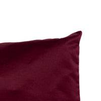 Coussin carré en velours - Bourgogne