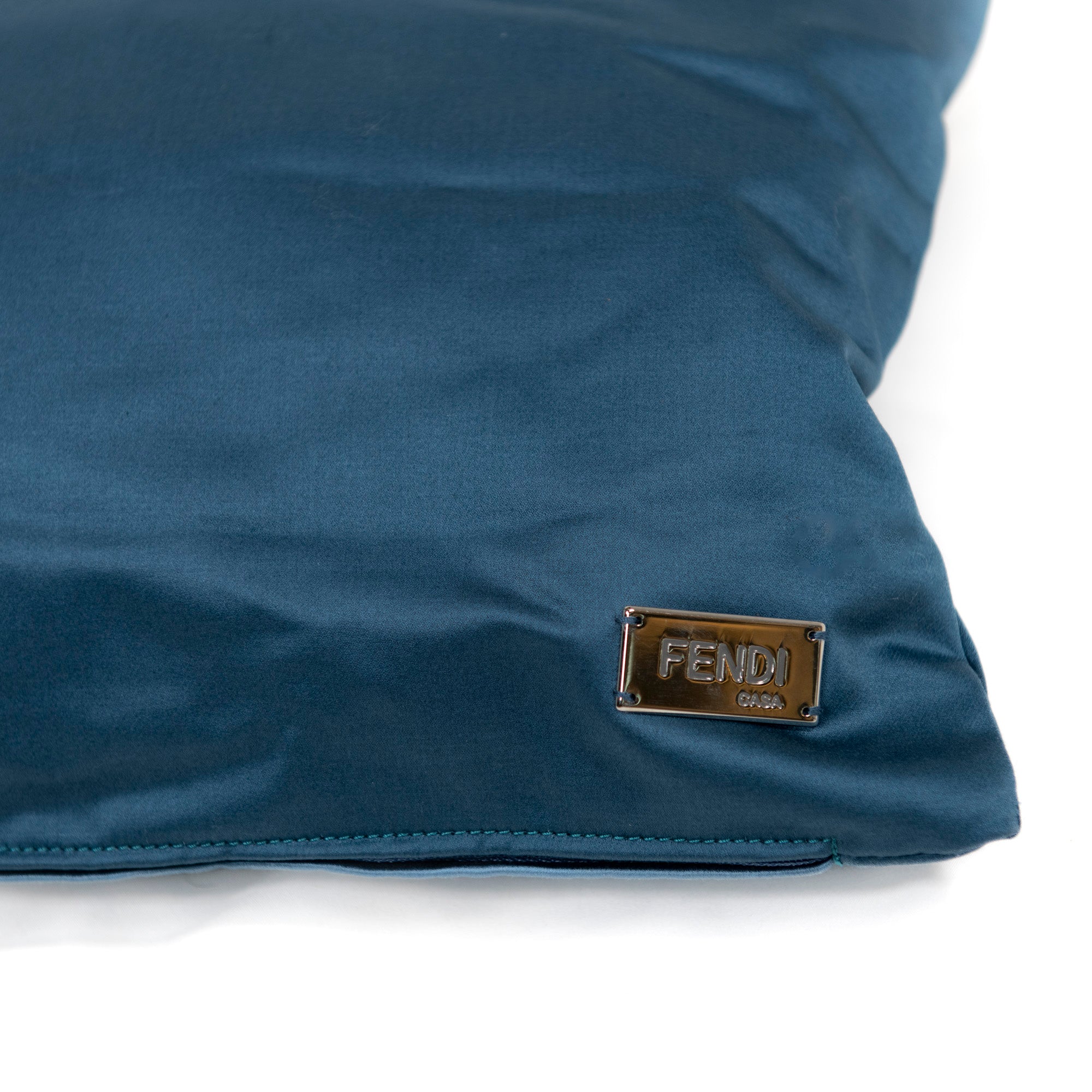 Coussin rectangulaire en coton - Bleu Nuit