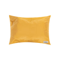 Coussin décoratif en soie - Jaune Moutarde