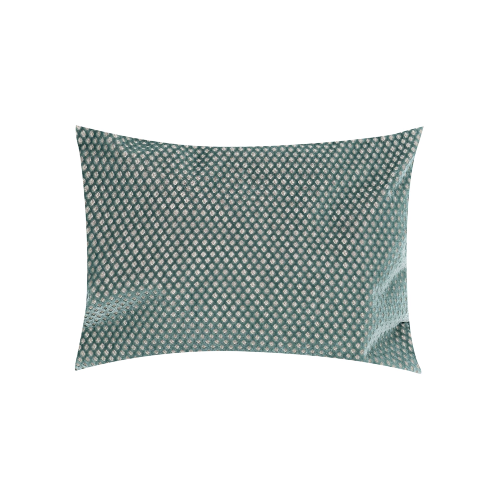 Coussin décoratif à motifs en losange - Beige Clair