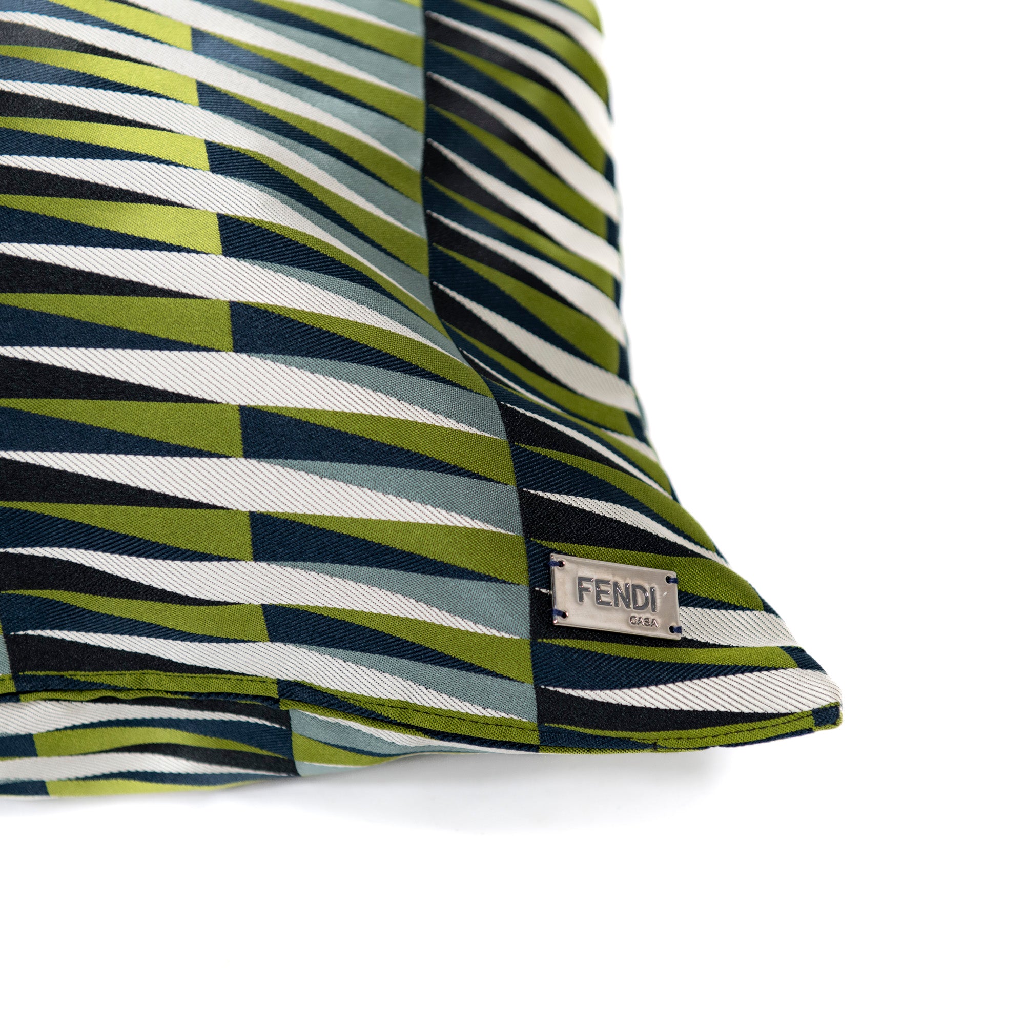 Coussin décoratif à motif géométrique - Multicolore