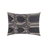 Décoration murale en cuir - Gris & Vert & Noir