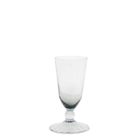 Flûte à champagne en cristal - Bleu Gris