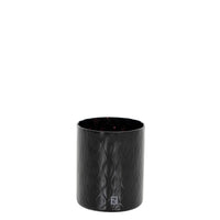 Porte-crayons en cristal texturé - Noir