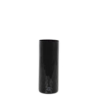 Verre en cristal à motif en relief - Noir