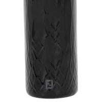 Verre en cristal à motif en relief - Noir