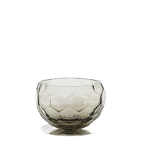 Lanterne en cristal à motifs hexagonaux - Gris