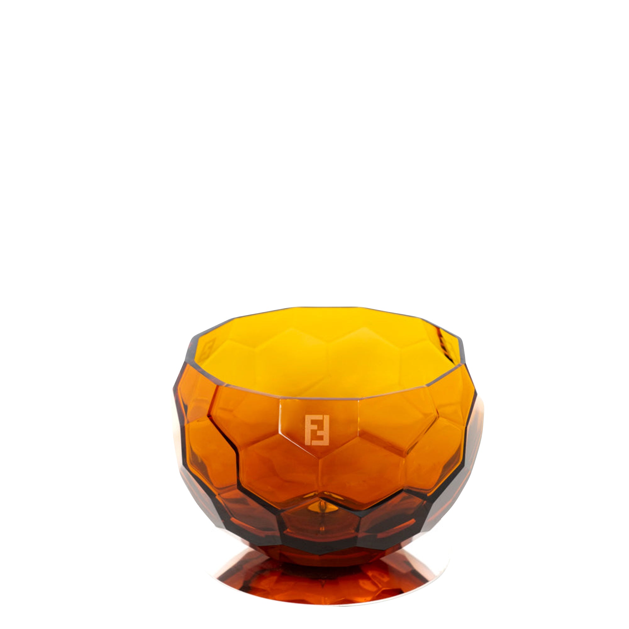 Lanterne en cristal à facettes - Bronze