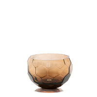 Lanterne en cristal à motifs géométriques - Marron