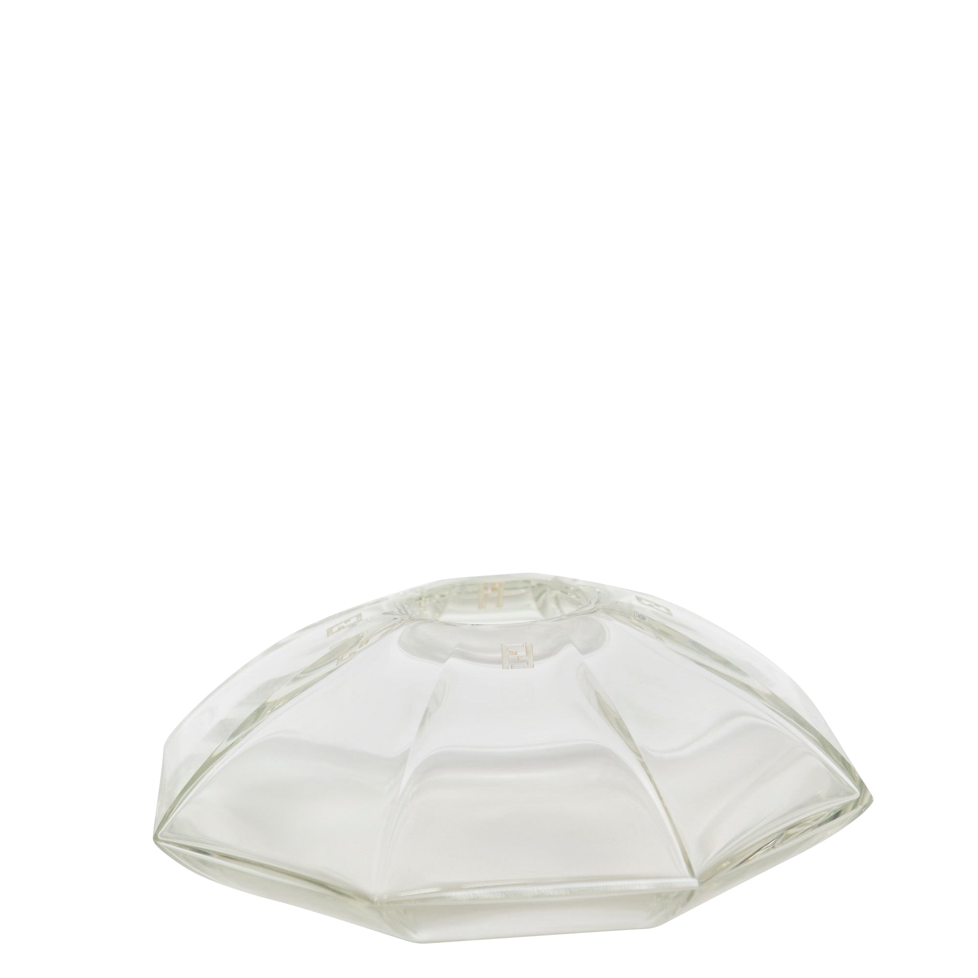 Vase géométrique en cristal - Verre Clair