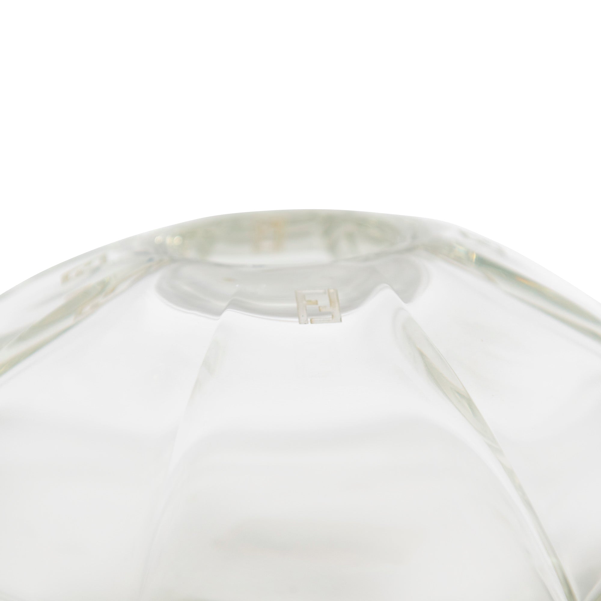 Vase géométrique en cristal - Verre Clair