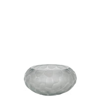Vase en cristal à motifs - Transparent