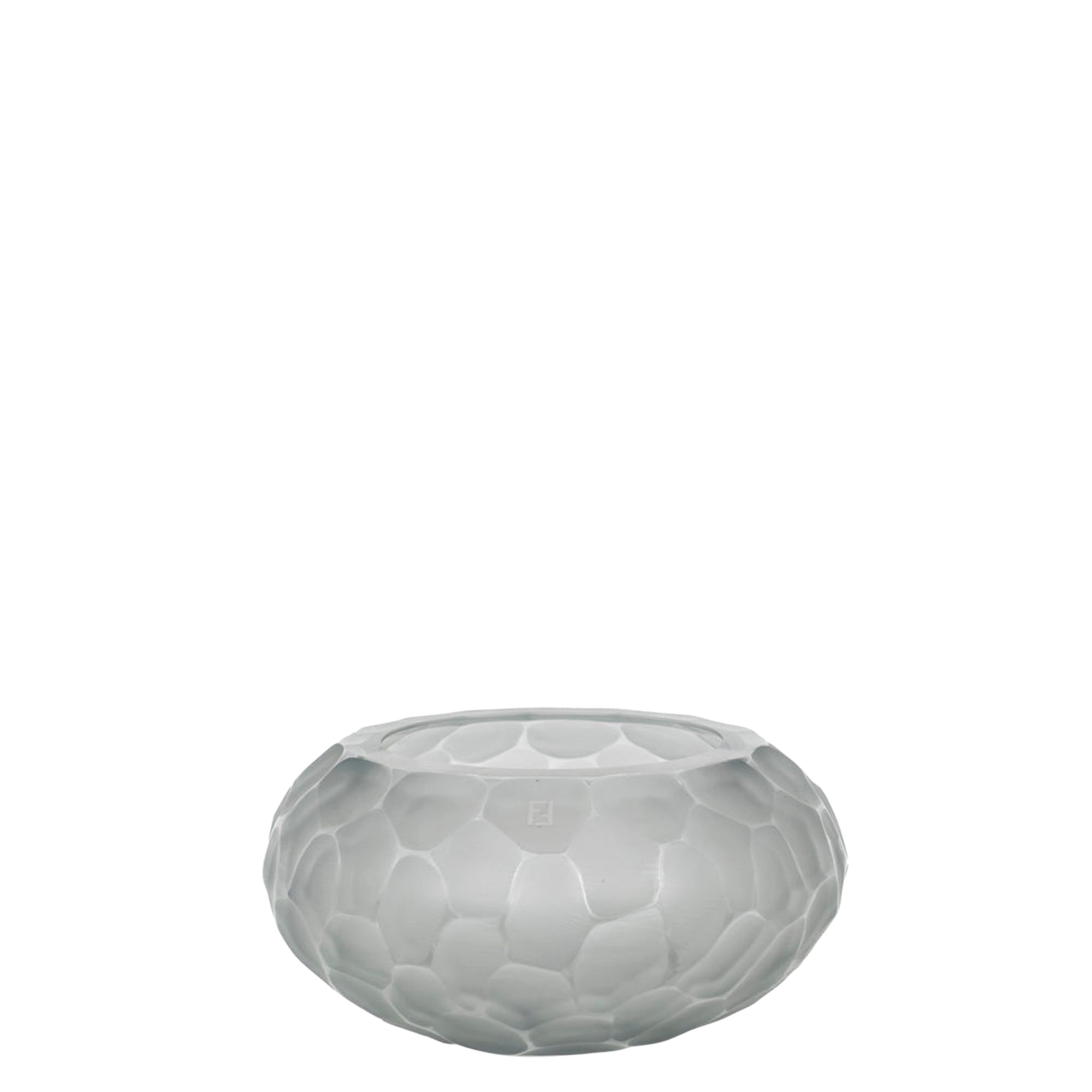Vase en cristal à motifs - Transparent