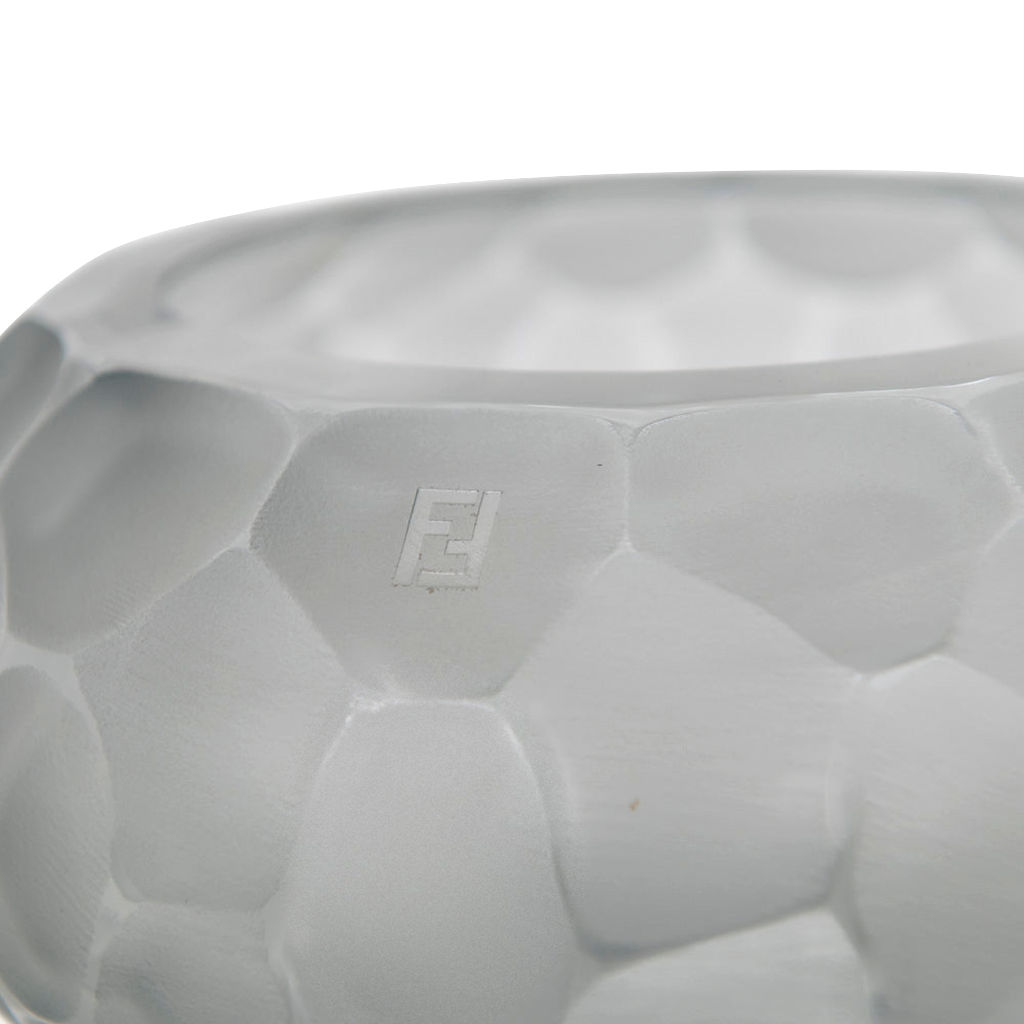Vase en cristal à motifs - Transparent