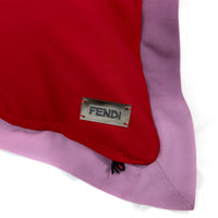 Coussin décoratif matelassé - Rouge & Rose