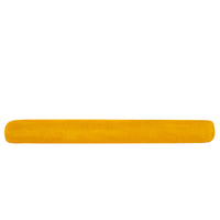 Coussin traversin texture douce - Jaune