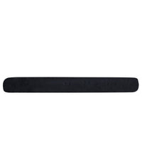 Coussin traversin à aspect gaufré - Noir