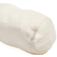Coussin traversin en tissu - Écru