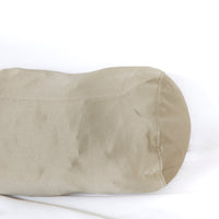 Coussin traversin en velours - Beige