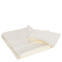 Parure de lit en coton à motif géométrique - Beige