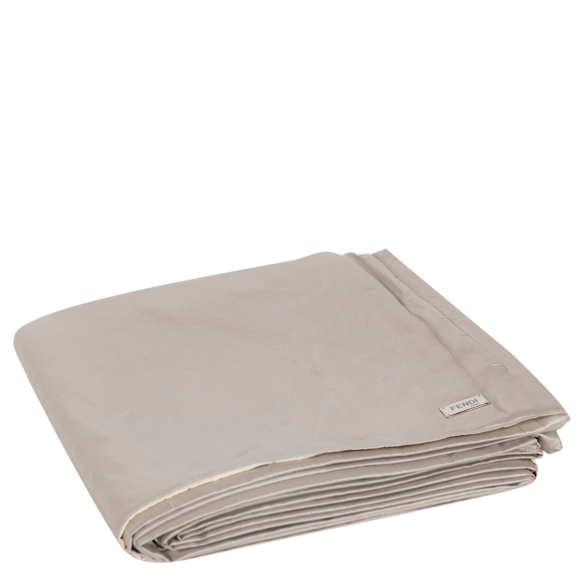 Parure de lit à bordure - Beige