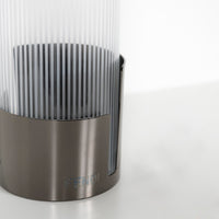 Vase en cristal - Blanc & Transparent