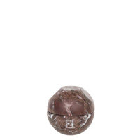 Boîte décorative en marbre - Marron