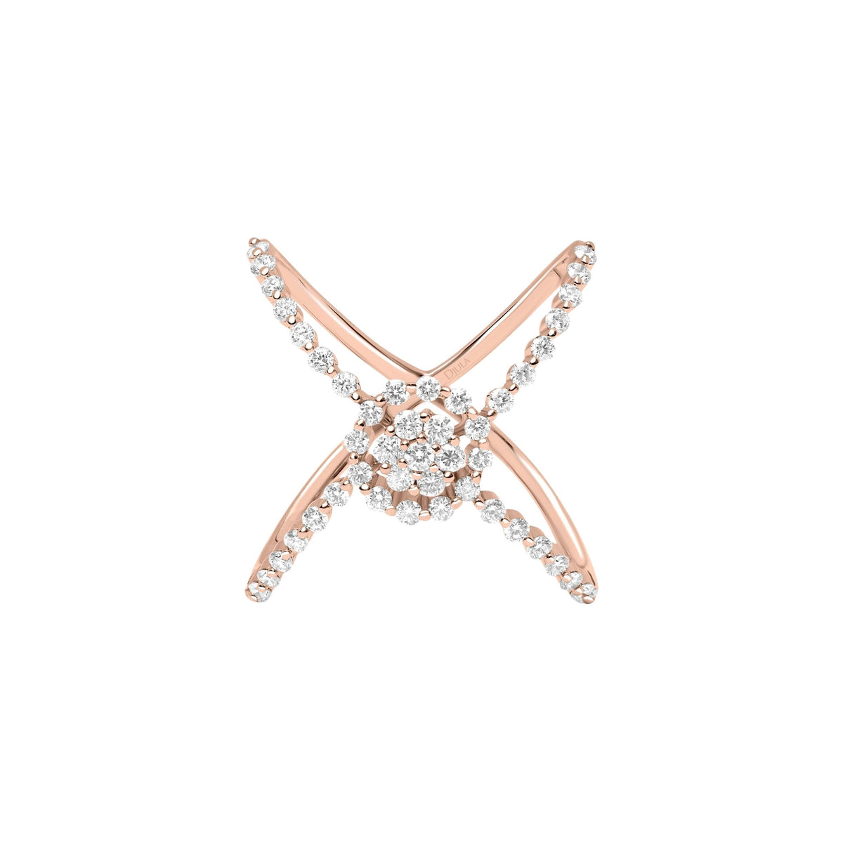 BAGUE UNION OR ROSE