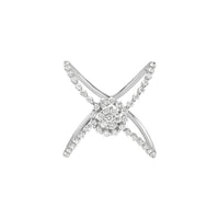 BAGUE  OR BLANC