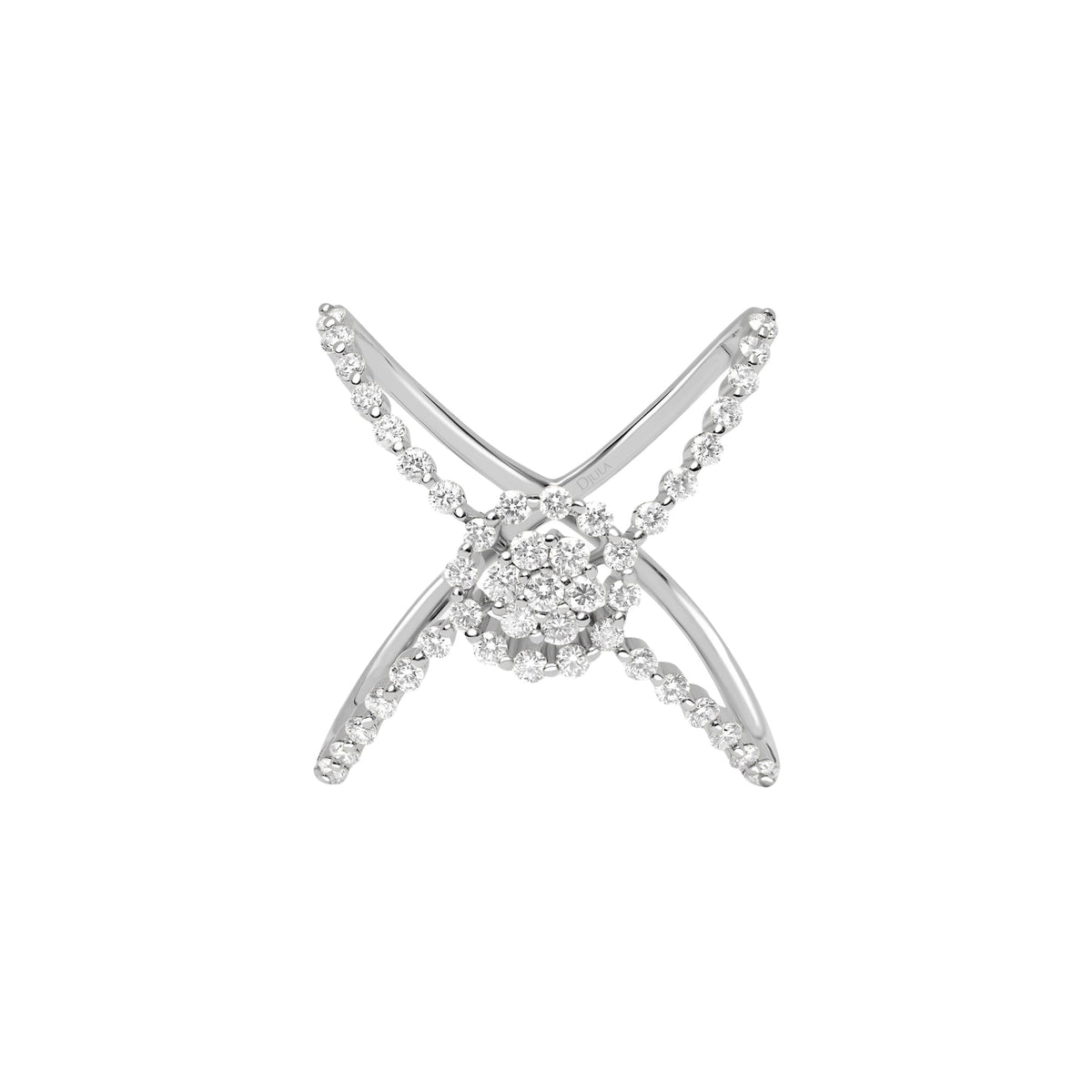 BAGUE  OR BLANC