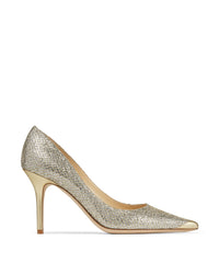 Escarpins Agnes 85 en cuir - Champagne