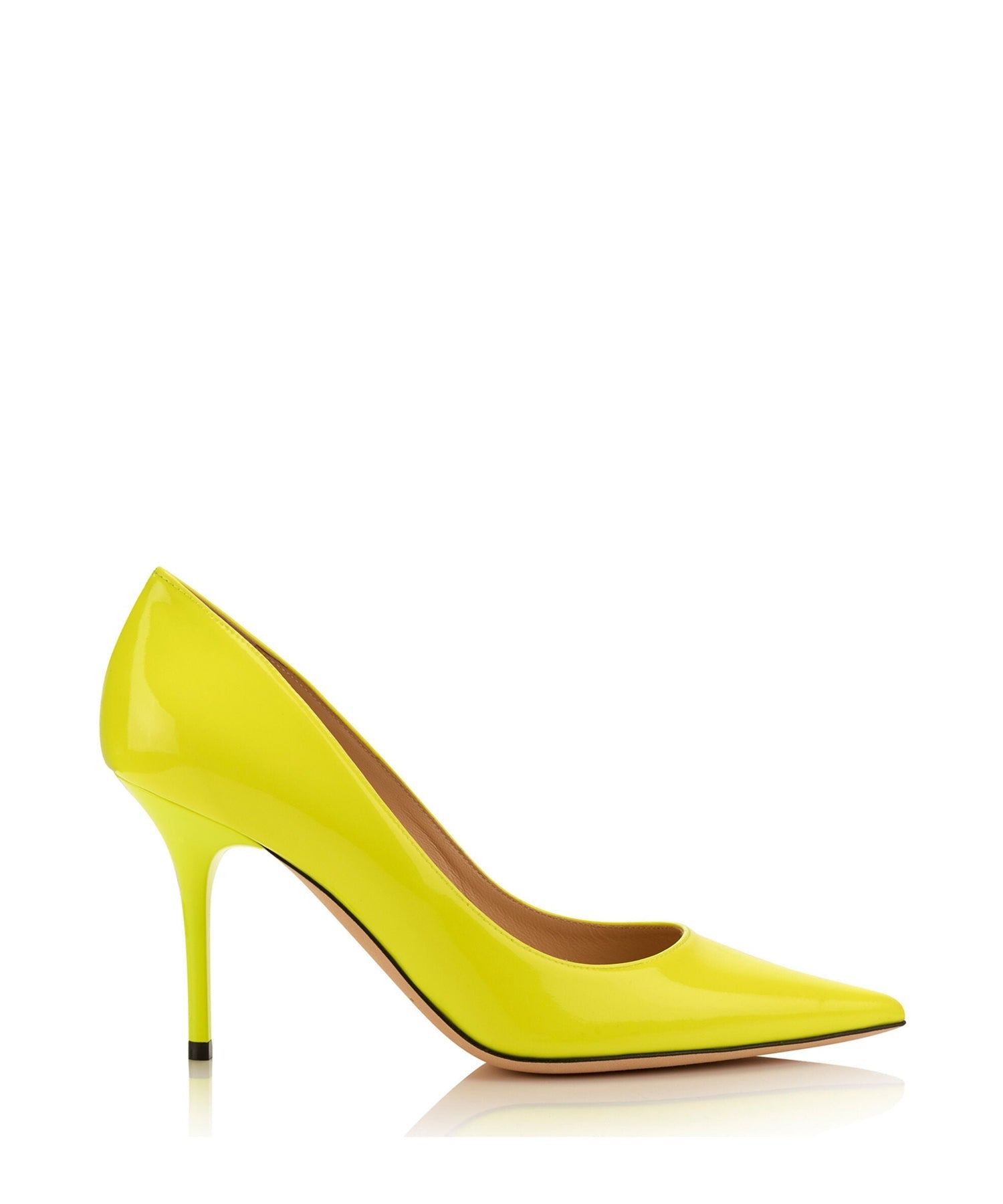 Escarpins Agnes 85 - Neon Citron