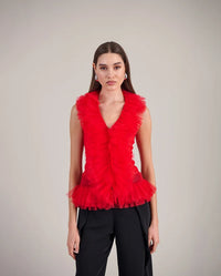 Poppy Red / Chemise Agnesse